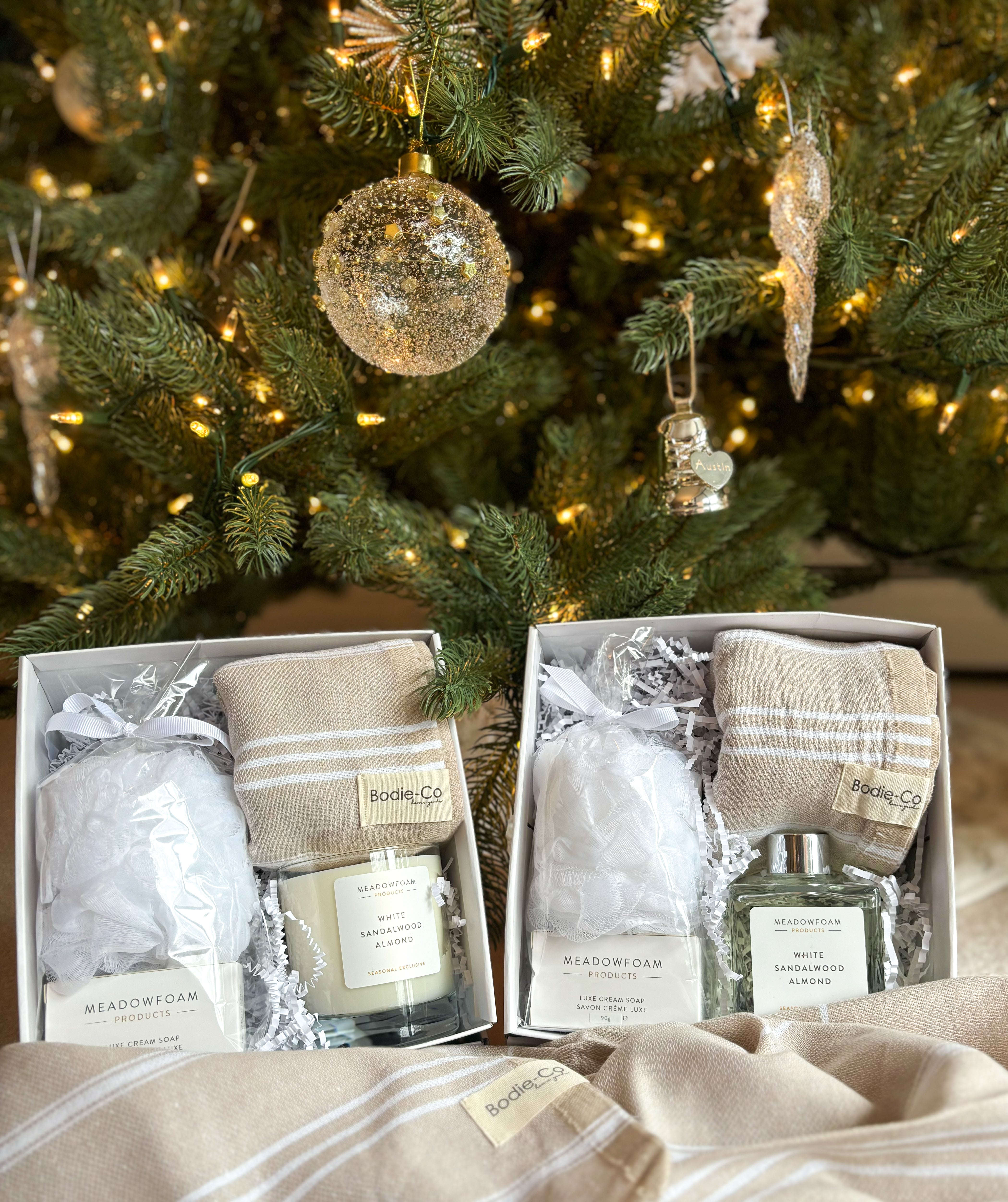 Bodie Gift Boxes: White Sandalwood Almond- In Support of BabyGoRound